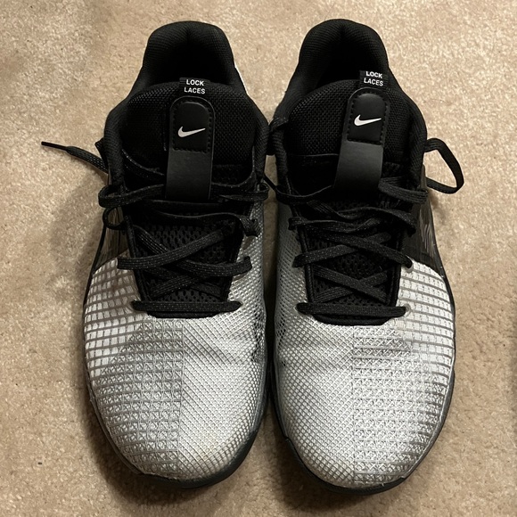 Nike Black and Silver Metcon Hyperlift Sneakers main image 15